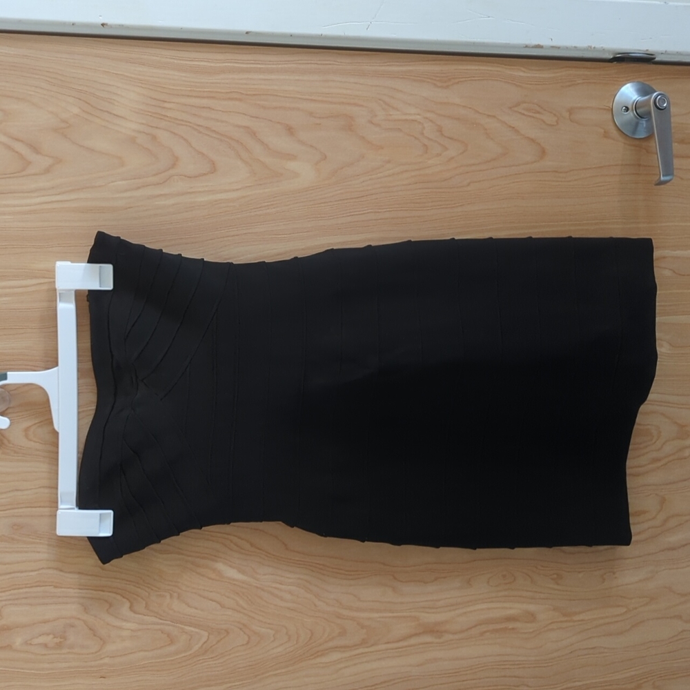 Black Bodycon Mini Dress